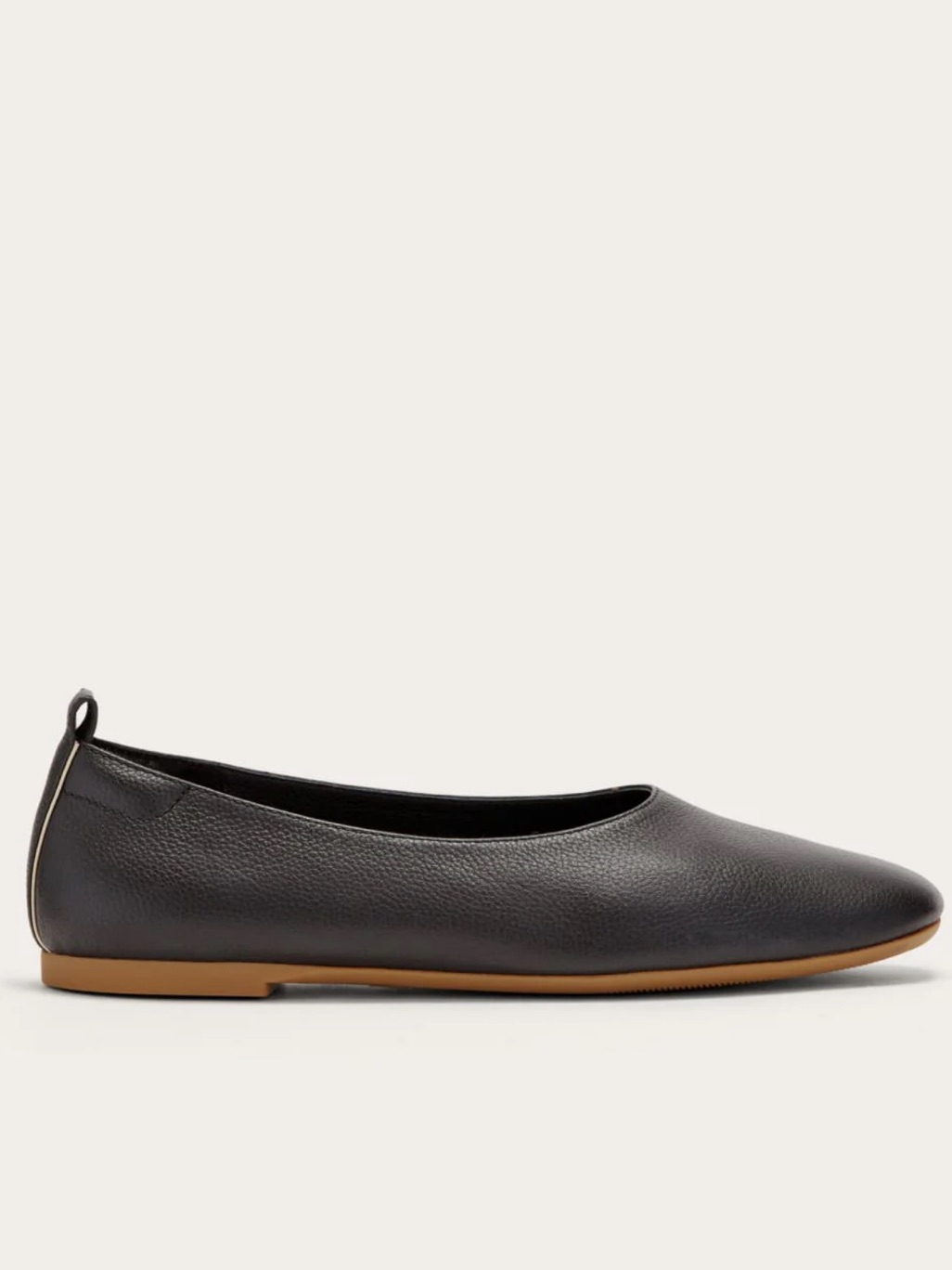 Everlane The Day Glove Flats Size 7.5 Black Euc